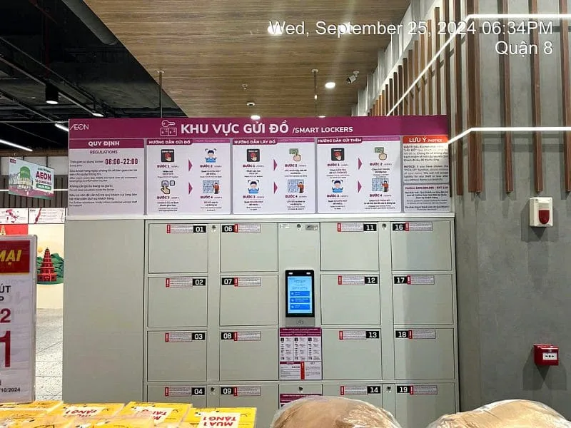 Tủ Smart Locker của VF&T