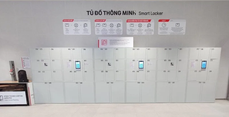 Tủ Smart Locker của VF&T