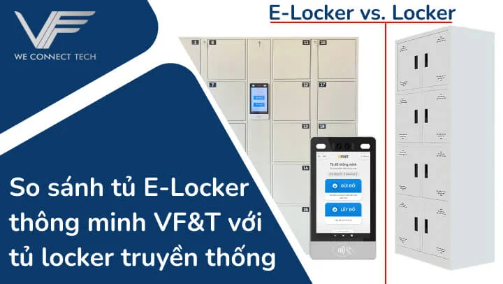So sánh chi tiết tủ E Locker thông minh và tủ Locker truyền thống