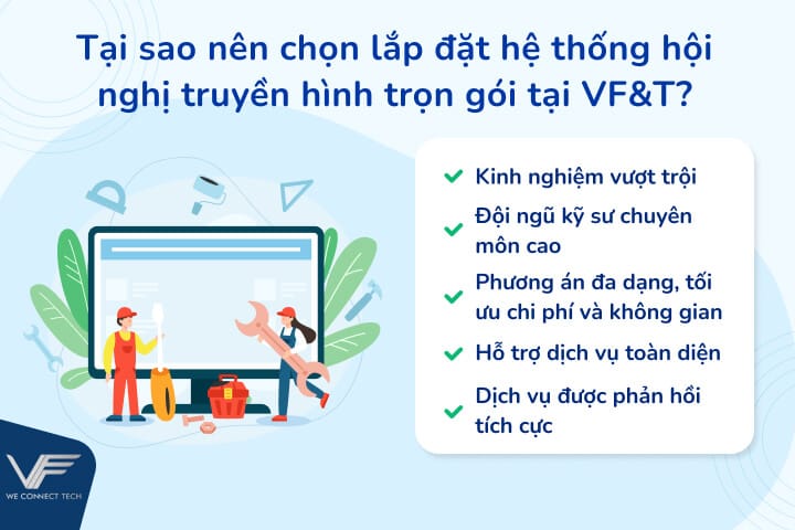 dịch vụ hội nghị truyền hình VF&T dịch vụ hội nghị truyền hình VF&T