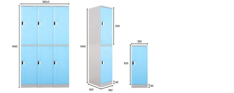 Tủ locker theo số ngăn
