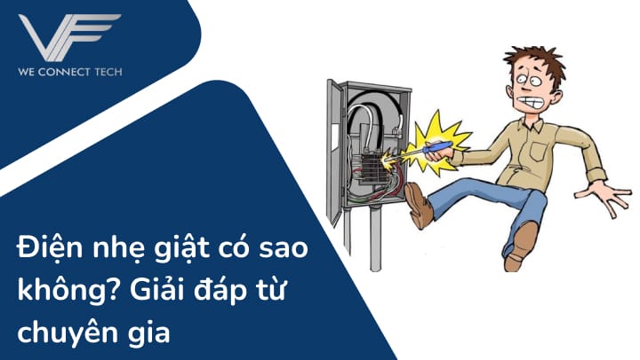 điện nhẹ giật có sao không